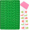 Mini Animal Silicone Mold - 70 Cavities Chocolate Candy Molds for Making Gummy/Cake Decor/Fondant/Biscuits for Kids