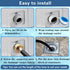 Leakproof Dehumidifier Drain Hose - 3/4 Inch FHT Connection Brass Interface, 12 Feet Thickened Hose for Dehumidifiers