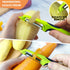 GANNK Vegetable Potato Peelers for Kitchen, Y Peeler for Apple Fruit Carrot Zucchini Cucumber Potatoes, Good Grip