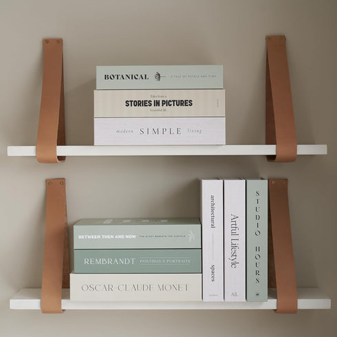 Set 9 Beautiful Decorative Books - of Boxes Enhance Your Coffee Table, Bookshelf or Mantel Shelf Decor - Aesthetic