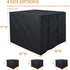 Foozet Window Air Conditioner Cover for Outside Unit, 25"W x 20"D x 17"H inches, Medium, 420D