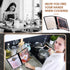 Acrylic Cookbook Stand: Clear Recipe Book Holder, Multifunctional Display Stand for Kitchen Counter, 6.5 x 8.5 Inches