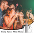 10 Pcs Mini Keychain Flask, 1oz Stainless Steel Hidden Flask for Men Women Groomsmen Gifts with Funnels