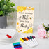 43 30 12 Panitay Pcs Baby Shower Games White Bibs Design, Include Wooden Baby Shower Game Sign, DIY Blank White Bibs