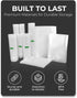 EconoHome Heavy Duty Vacuum Seal Bags for Food 11"x20', 4 Pack - Airtight & Leakproof Plastic Storage Bags for Sous Vide