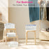 AREYZIN Plastic Storage Baskets with Lid, 6 Pack Lidded Organizing Containers for Shelves & Drawers