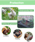 16.5" 590", 0.8 Inch Galvanized Chicken Wire Mesh Roll x Hexagonal Poultry Netting Fence for Garden, Rabbits, Chicken