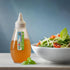 COMPAC HOME Dressing Dispenser - White, Food Storage, Portion Control, Dishwasher & Microwave Safe