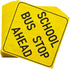 Blue Orchards School Bus Value Party Supplies Pack - 60 Pieces for 16 Guests, Birthday Plates and Napkins