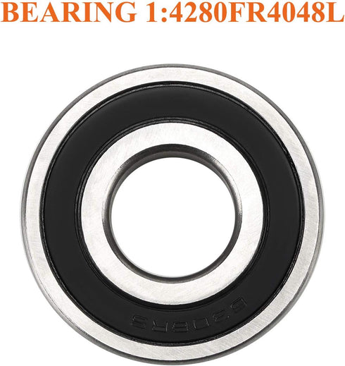Front Load Washer Tub Bearings and Seal Kit for LG & Kenmore, Replacement Part 4036ER2004A 5 Years Warranty