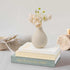 HOMEBEST Set of 3 Decorative Books Linen-Covered Fake Books with Magnetic Closure