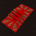 Grelucgo Embroidered Christmas Holiday Holly Tree Table Runner, Rectangular 16 x 54 Inch