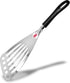 Seki Japan Left Handed Spatula - Stainless Steel Egg, Fish Spatula Cookware, 12” Slotted Turner