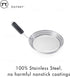 Outset Stainless Steel Grill Skillet with Removable Handle