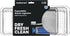 madesmart Expandable Dental Tray Drawer Organizer with Drying Stone, Clear Plastic Organizer for Toothbrush, Dental
