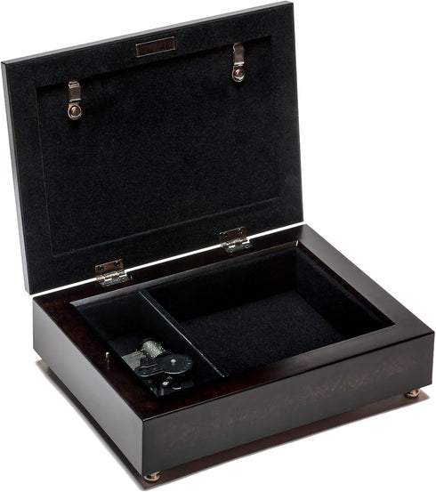 Cottage Garden Good Friends are Like Stars Burlwood Jewelry Music Box Plays What Friends are
