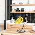 15LB Banana Holder Stand, Banana Hanger Stand Black, Metal Bananas Tree Hanger to Keep Bananas Fresh