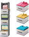 6-Tier Hanging Closet Organizer with Drawers and Side Pockets Versatile Closet Storage