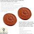 Set 2 Fox Run Sunflower Brown Sugar Keepers, of Terracotta Brown Sugar Savers