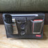 Bedside Storage Organizer with Pockets, Caddy for TV Remote Control, Phones, Magazines, Tablets, Grey