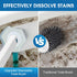 Disposable Toilet Brush Handle with 32 Count Refills, Upgraded Toilet Bowl Brush for Bathroom Cleaning
