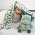 Set, The Peanutshell Blanket Gift Ace Plush Dinosaur Stuffed Animal Toy for Boys, Girls, Dino Plush, Plushies for Boys