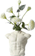Body Art Vase, Classical Sculpture Statue for Bookshelf Shelf Decoration, Nordic Modern Ceramic Flower Vase for Home