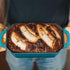 8.5x4.5 Inch Flavehc Bread Pan Cast Iron Loaf Pan with Lid Bread Loaf Pan Loaf Pan Enameled Cast Iron Sourdough Loaf