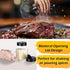 30 Pack Powders(Triangle,12.2 oz) Mimorou Plastic Spice Jars with Shaker Lids Clear Seasoning Containers Spice Bottles