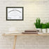 Malden International Designs Wooden Document Frame, 8.5x11, Black