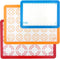 MIU Macaroon Silicone Baking Mat, Non-Stick Cookie Baking Mat, 2 Half Sheets and 1 Quarter Sheet