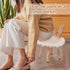 XXYOUPIN 1-4 Design1pack/Pearl Bunny Chair for Kids Years, Wooden Base with Removable Cushion,Anti-Tip Toddler