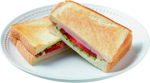 Pearl Metal D-6539 Hot Sandwich Maker, Fluorine Treatment for Outdoor Camping