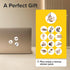 Super Cute Fridge & Locker Magnets – 12 Vibrant Glass Magnets for Photos, Notes, Recipes, Aesthetic Decoration