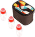 Portable Travel Spice Containers, Multi Spice Jars Storage with Lids for Camping, BBQ, Backpacking with 6 Seasoning