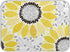 Sunflowers Dish Drying Mat for Kitchen, 16x18 Microfiber Absorbent Reversible Mat