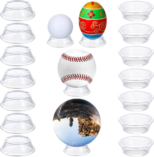 LRANFOW 16 Baseball Stand Game Balls Display Holder Easter Eggs Display Stands for