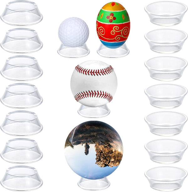 LRANFOW 16 Baseball Stand Game Balls Display Holder Easter Eggs Display Stands for