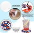Set (24 Sublimation Ceramic Coasters,Sublimation Blanks Bulk Round Drinks Coffee Cup Beverage Table Coaster, Absorbent