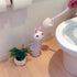 Meiho ME02 Cat Toilet Brush - Black