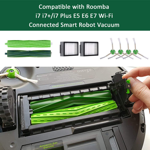 Replacement Roomba Parts, 23 Packs Accessories Kit for iRobot Roomba evo i1 1152 1154 i3 evo 3150 i4 i6 i7 7150