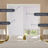 LOTUS & WINDOWARE Cordless Mini Blind - 1" Vinyl Slats, 22" Wide x 64" Long, White