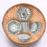 Weilan Egg Tart Molds Flower Shape, Aluminum Alloy Nonstick Pudding Pan, Cupcake Muffin Cups for Steaming and Baking