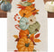 LooPoP Autumn Maple Leaves Harvest Pumpkin Table Runners 36 Inches Long Washable Thanksgiving