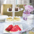 Coitak 3 Tier Cupcake Stand, Plastic Tiered Serving Stand, Square Dessert Tray for Baby Shower, Tea Party, Wedding