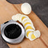 BIBURY Egg Slicer for Hard Boiled Eggs, Heavy Duty Stainless Steel Wire Cutter with 3 Slicing Styles, Easy to Clean