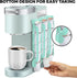 kedofa K Cup Holder for Keurig, Coffee Pod Holder for Counter Small Space, Kcup Holder for Wall Mount, Oasis Blue