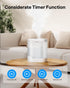 Home,2.5L Sponvatt Humidifiers for Bedroom Top Fill Cool Mist Air Humidifier for Large Room Baby Nursery,Quiet