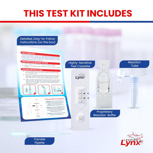 Bacteria Water Test Kit Coliform, E. coli & Salmonella Detection for Well & Tap Water | Rapid Home Drinking Water