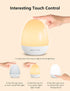 Dimmable 1H 200H MediAcous Night Lights for Kids Room, Egg Light for Nursery with Stable Charging Pad, Baby Night Light